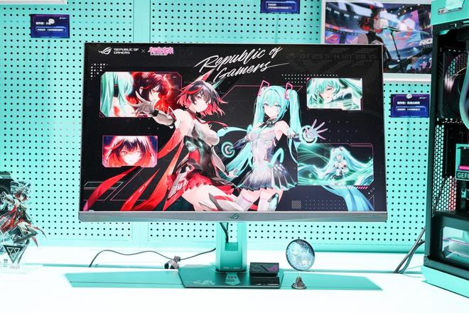 RO姬x初音未来版电竞显示器双模新品闪耀登场不朽情缘mg网址BW2025 ROG绝神(图10)