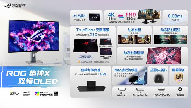 RO姬x初音未来版电竞显示器双模新品闪耀登场不朽情缘mg网址BW2025 ROG绝神(图8)