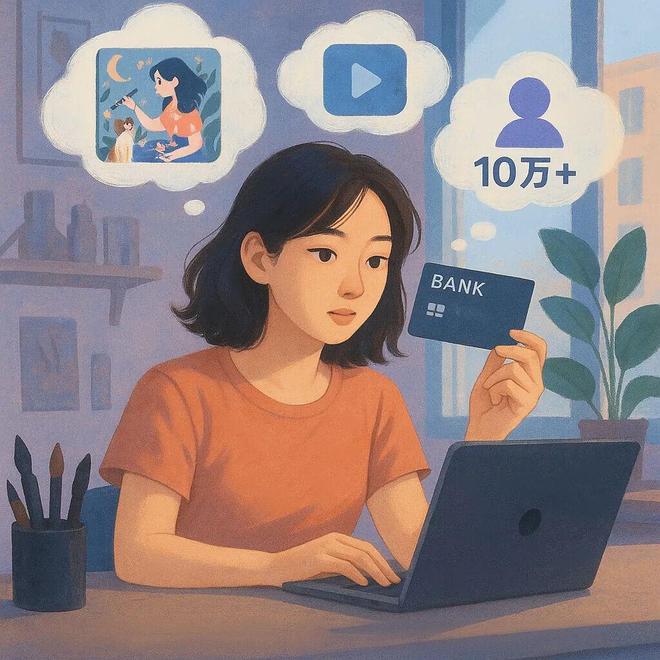 秒贷款！华为全栈AI加速让银行及时看见不朽情缘模拟器靠10万+粉丝北漂插画师(图7)